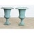 French Pair of 19th Century Cast Iron Planter Urns For Sale In Baton Rouge - Image 6 of 9