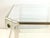 Mid-Century Modern Octagonal Acrylic Glass and Brass Coffee Table in the style of David Lange, 1970s For Sale - Image 3 of 10