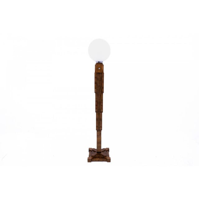 Art Deco Style Floor Lamps, Poland, 1940s, Set of 2 For Sale - Image 3 of 8