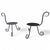 Vintage Forged Wrought Iron Candle Stand Holders- A Pair For Sale - Image 9 of 12
