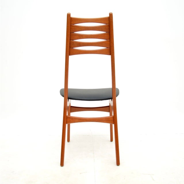 Vintage Danish Teak Dining Chairs, 1960, Set of 8 For Sale - Image 9 of 11