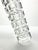 1980s Vintage Modernist Cubist-Style Geometric Stacked-Block Thin Tall Vase For Sale - Image 4 of 7