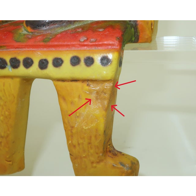 Marcello Fantoni for Raymor Caveman Couple Italian Art Pottery Shelf Sitter, 1960's For Sale - Image 15 of 16