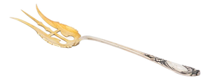 Cut-Out Silver Fish Serving Fork