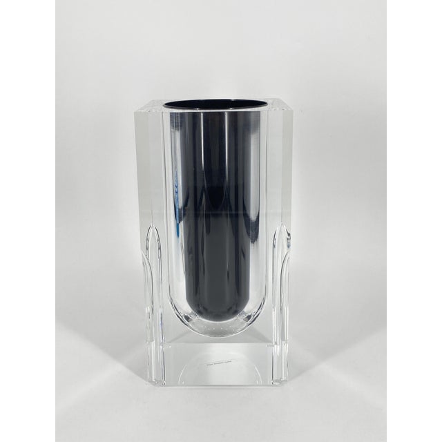 Glass 5 Objects Series Block Vase by John Pawson from When-Objects-Work, Belgium, 2000s For Sale - Image 7 of 17