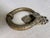 Antique Cast Bronze French Door Knocker or Large Door Pull with Laurel Wreath motif. Originating around the late 19th to...