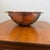 French Country Vintage French Country Copper Colander Strainer With Sculptural Brass Handles For Sale - Image 3 of 6