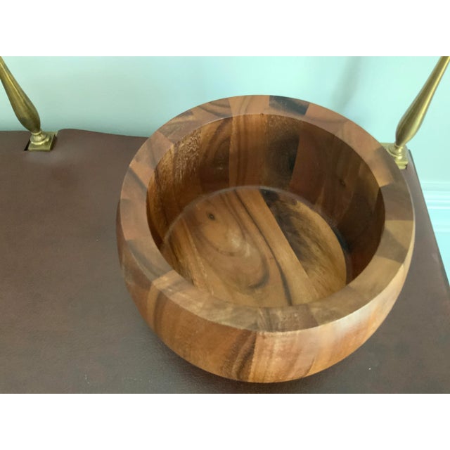 Beautiful Dansk,JHQ acacia wood serving bowl. 2021 - 2026