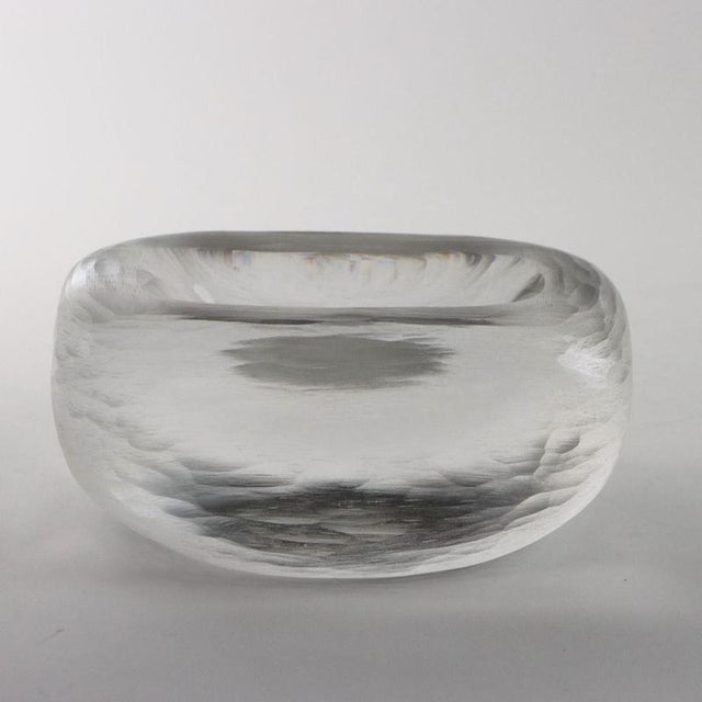 Vintage Centerpiece Glass Orrefors Man, Sweden, 1960s For Sale - Image 3 of 9