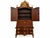 Antique Walnut Bureau Cabinet attributed to Ortmann, Denmark, 1745 For Sale - Image 16 of 17