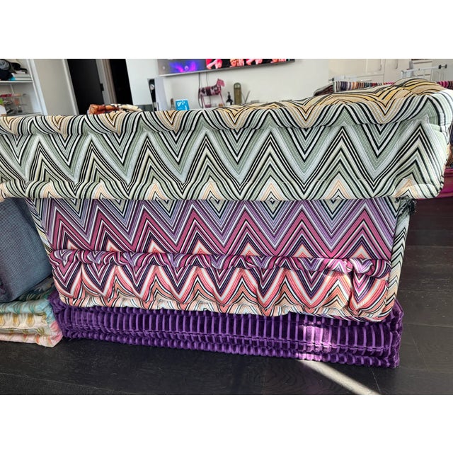 Roche Bobois Missoni Mah Jong Sofa 4-Seater For Sale - Image 10 of 15