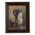 Early 20th Century France Brown Wood Painting For Sale
