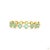 2.67 Carat Round Brilliant Cut Diamond Emerald Gold Bracelet For Sale - Image 4 of 9