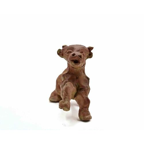 Painted terracotta sculture realized by sirio pellegrini in 1960s. Good condition. Sirio pellegrini, born in rome on march...