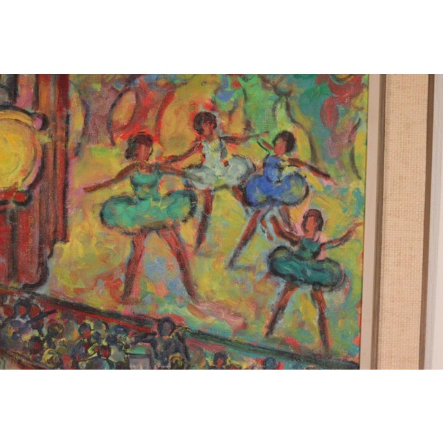 Nathan Gutman, Dance, 1960s, Oil on Canvas, Framed For Sale - Image 14 of 18