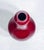 Qing Oxblood Red Suantouping Vase in Porcelain, 1950s For Sale - Image 11 of 16
