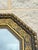 Glass Vintage Gilt Octagonal Wall Mirror With Ornate Frame For Sale - Image 7 of 11