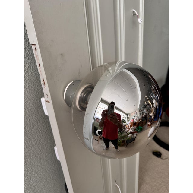 Metal Cromed Glass Sconce by Motoko Ishii for Staff Leucheten, 1960s For Sale - Image 7 of 12