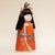 Wood Large Late Showa to Heisei Era Japanese Decorative Hina Doll "Princess" For Sale - Image 7 of 11