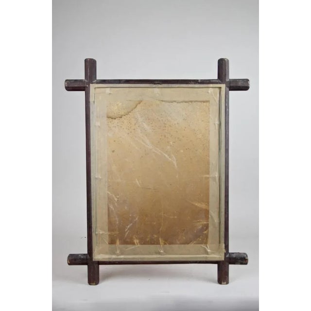 Black Forest Wooden Wall Mirror, Austria, 1900s For Sale - Image 13 of 14
