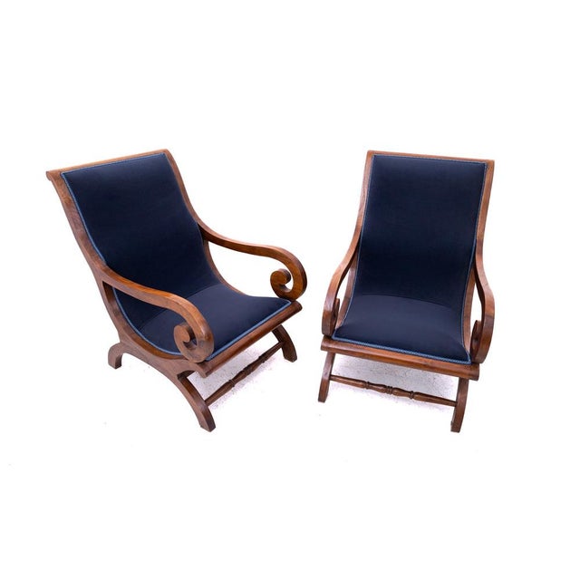 Armchairs, Northern Europe, 1920s, Set of 2 For Sale - Image 9 of 17