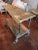 Antique Industrial Display Table For Sale In San Antonio - Image 6 of 6