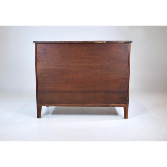 Tambour Door French Empire Style Cherry Server Cabinet Console Table by Kindel For Sale - Image 11 of 15