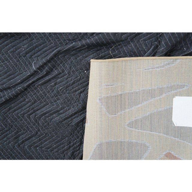 Karastan Artois Mathias Fog Abstract 74800-14114 Area Rug Carpet 5.5' X 8' For Sale - Image 12 of 12