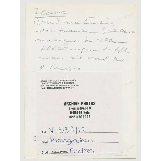 Erich Andres, Venice: Photographer Taking Pictures, Italy, 1950s, Black & White Photograph For Sale - Image 4 of 5