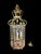Large Decorative Gilt Bronze Lantern, 1950s For Sale - Image 14 of 15