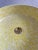 Moroccan Ceramic Yellow Sink for Bathroom, Vessel Sink with Brass Drain - 3 Piece Set For Sale - Image 6 of 8