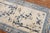 Blue Antique White Blue Color Pictorial Chinese Oriental Rug - 3'1" x 5'8" For Sale - Image 8 of 8