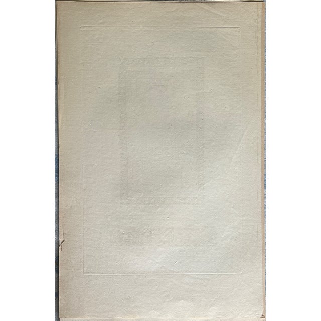 Mid 19th Century Antique French Engraving From the Roger De Gaignières Collection – Beauvais Tomb Monument For Sale - Image 5 of 5