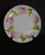 White Antique Limoges Porcelain Cabinet Plate Pink Chrysanthemum Wreath For Sale - Image 8 of 15