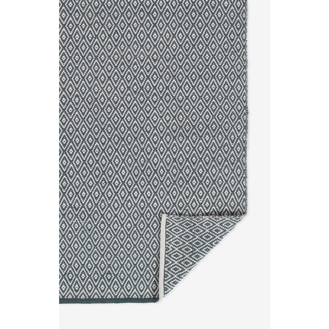 Erin Gates Erin Gates by Momeni River Davis Slate Hand Woven PET Indoor Outdoor Rug 5' X 7'6" For Sale - Image 4 of 9