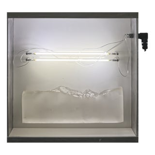 Slice of Landscape with a Double Horizon Light by Joachim Ramin for Early Light For Sale