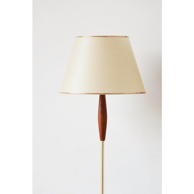 Mid-Century Modern Vintage Teak Floor Lamp, 1960s For Sale - Image 3 of 11