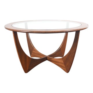 Mid 20th Century Round Attributed G Plan Astro Coffee Table For Sale