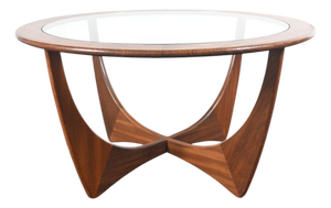 Mid 20th Century Round Attributed G Plan Astro Coffee Table