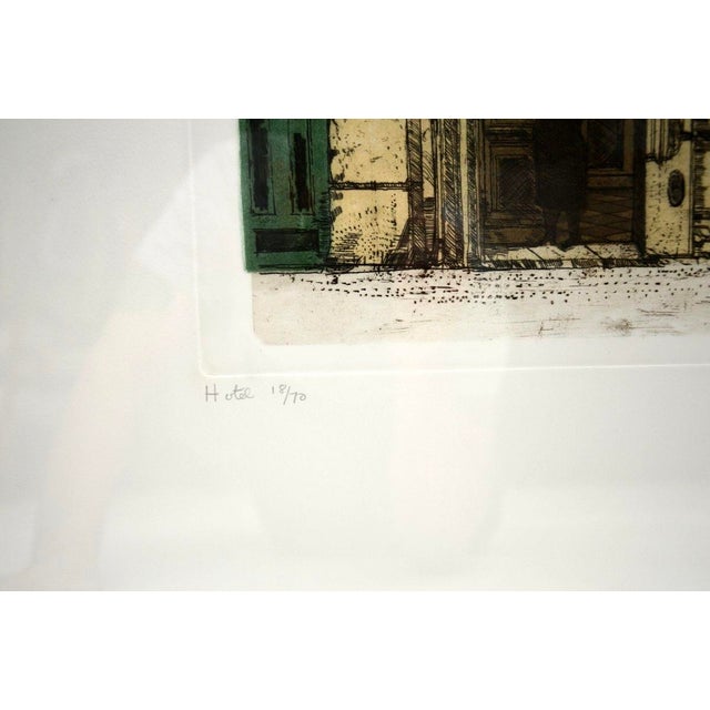 1970s Richard Beer, Doorway, 1970, Lithograph For Sale - Image 5 of 8