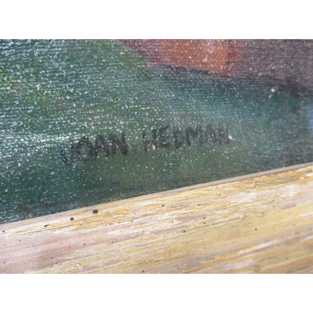 Wpa Industrial Styled Painting by Joan Hedman For Sale In Cincinnati - Image 6 of 9