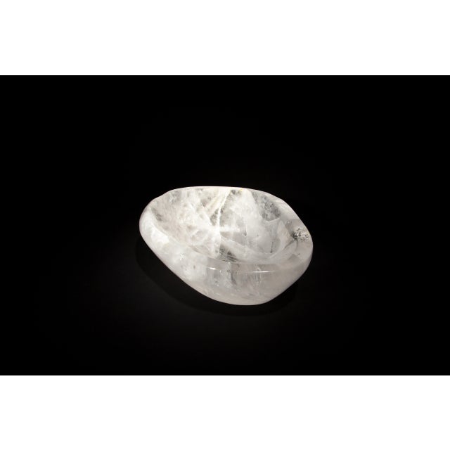 This Rock Crystal Bowl is a masterpiece of natural beauty and exquisite craftsmanship. Measuring 10.5 inches by 8.25...