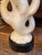 1951 Maurizio Tempestini for Lightolier Alabaster Flame Table Lamps - a Pair For Sale - Image 10 of 15