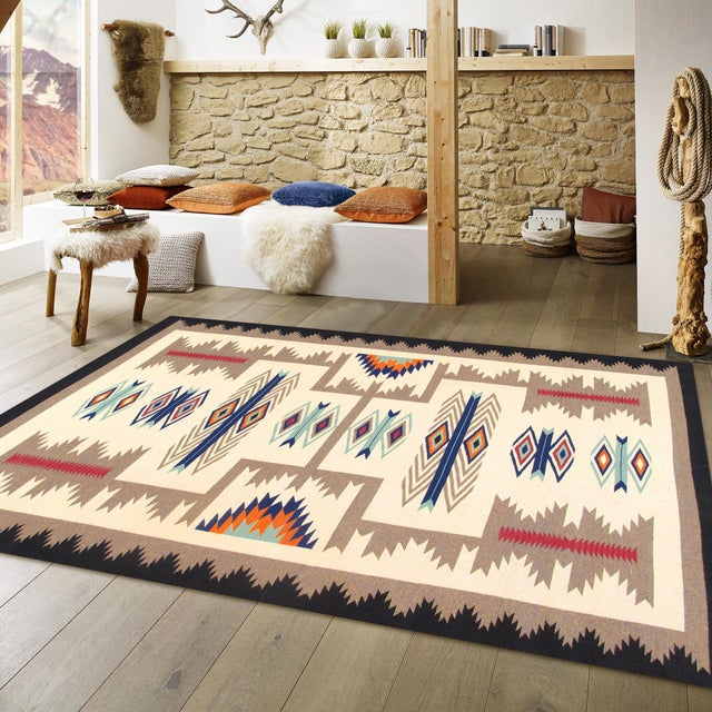 Pasargad Home Tuscany Ivory Wool Area Rug- 8'10'' X 12' 0'' For Sale In New York - Image 6 of 6