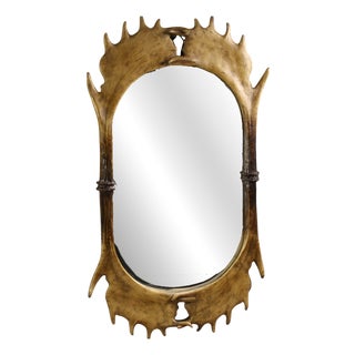 Vintage French Mirror, 1980s For Sale