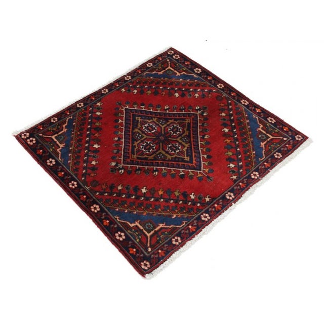 Traditional Pasargad DC Fine Hand Knotted Persian Joshaghan For Sale - Image 3 of 4