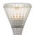 Italian Modernist Floor Lamp, Chrome and Glass, Circa 1970 For Sale - Image 4 of 9