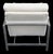 Milo Baughman Vintage Attributed to Milo Baughman for Thayer Coggin 951 Flat Bar Chrome Lounge Chair For Sale - Image 4 of 5