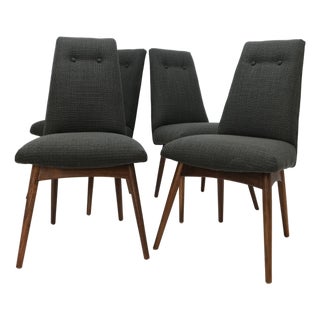 Mid 20th Century Dining Room Chairs Attributed to Adrian Pearsall For Sale