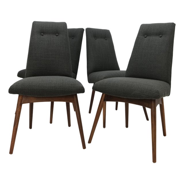Mid 20th Century Dining Room Chairs Attributed to Adrian Pearsall For Sale